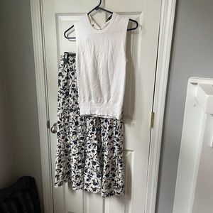 Zara sleeveless knit top